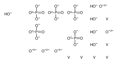 VANADIUMHYDROXIDEOXIDEPHOSPHATE结构式
