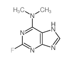 9H-Purin-6-amine,2-fluoro-N,N-dimethyl- picture