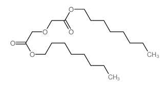 Aceticacid, 2,2'-oxybis-, dioctyl ester (9CI)结构式