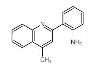 2-(4-methylquinolin-2-yl)aniline Structure