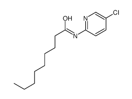 N-(5-chloropyridin-2-yl)nonanamide Structure