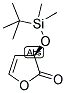 (+)-(3R)-3-[(TERT-BUTYL(DIMETHYL)SILYL)OXY]DIHYDROFURAN-2(3H)-ONE Structure