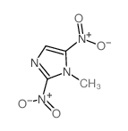 1-methyl-2,5-dinitro-imidazole结构式