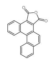 benzo[c]phenanthrene-5,6-dicarboxylic acid-anhydride结构式