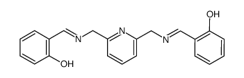 bis-N,N'-salicylidene-2,6-bis-aminomethyl-pyridine Structure