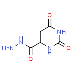 dihydroorotic acid hydrazide Structure