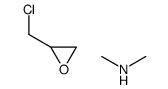 2-(chloromethyl)oxirane,N-methylmethanamine结构式
