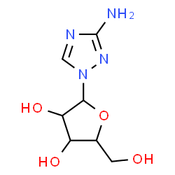 1H-1,2,4-Triazol-3-amine, 1-pentofuranosyl- (9CI)结构式