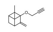 6,6-dimethyl-4-methylidene-3-prop-2-ynoxybicyclo[3.1.1]heptane结构式