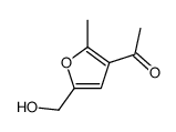 1-[5-(hydroxymethyl)-2-methylfuran-3-yl]ethanone Structure
