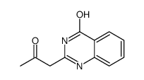 2-(2-oxopropyl)-1H-quinazolin-4-one结构式