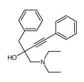 2-benzyl-1-(diethylamino)-4-phenylbut-3-yn-2-ol结构式