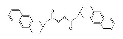 bis[2,3-(2',3'-naphtho)norcaradiene-7-carbonyl] peroxide结构式