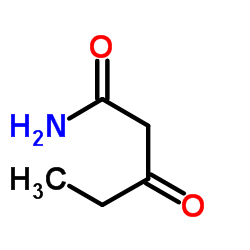 3-Oxopentanamide Structure