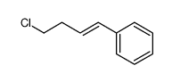 (E)-4-chloro-1-phenyl-1-butene Structure