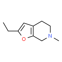 Furo[2,3-c]pyridine, 2-ethyl-4,5,6,7-tetrahydro-6-methyl- (9CI)结构式