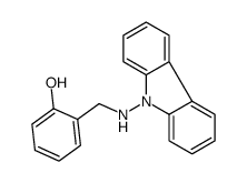 2-[(carbazol-9-ylamino)methyl]phenol结构式