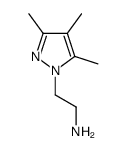 1H-Pyrazole-1-ethanamine,3,4,5-trimethyl-(9CI) Structure