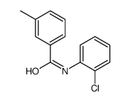 N-(2-Chlorophenyl)-3-methylbenzamide structure