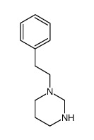 1-phenethylhexahydropyrimidine Structure