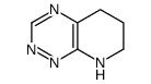 5,6,7,8-tetrahydropyrido[3,2-e][1,2,4]triazine结构式