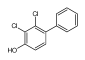 2,3-dichloro-4-phenylphenol Structure