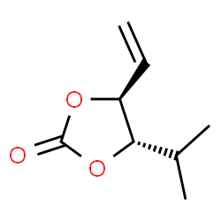 1,3-Dioxolan-2-one,4-ethenyl-5-(1-methylethyl)-,(4S,5S)-(9CI) Structure