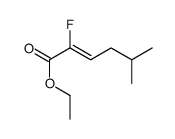 ethyl 2-fluoro-5-methylhex-2-enoate结构式