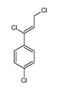 1-chloro-4-(1,3-dichloroprop-1-enyl)benzene结构式
