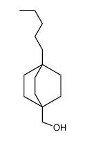 (1-pentyl-4-bicyclo[2.2.2]octanyl)methanol Structure