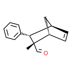 Bicyclo[2.2.1]hept-5-ene-2-carboxaldehyde, 2-methyl-3-phenyl-, (1R,2S,3S,4S)-rel- (9CI)结构式