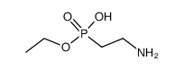 ethyl (2-aminoethyl)phosphonate结构式