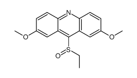 9-ethylsulfinyl-2,7-dimethoxyacridine Structure