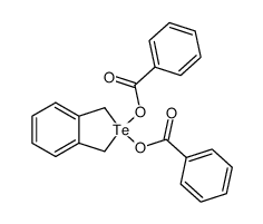 1,3-dihydro-2Λ4-benzotellurole-2,2-diyl dibenzoate Structure