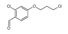 2-chloro-4-(3-chloro-propoxy)-benzaldehyde Structure