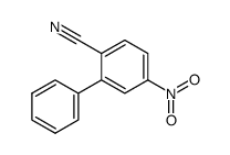 5-nitro-biphenyl-2-carbonitrile结构式