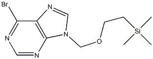 6-bromo-9-((2-(trimethylsilyl)ethoxy)methyl)-9H-purine picture