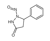 1-nitroso-5-phenyl-pyrazolidin-3-one结构式