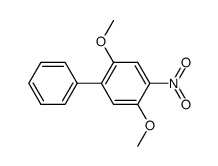 2,5-Dimethoxy-4-nitro-biphenyl Structure