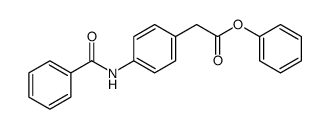 phenyl 2-(4-benzamidophenyl)acetate结构式