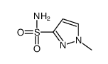 1-甲基-1H-吡唑-3-磺酰胺图片