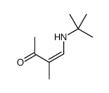 4-(tert-butylamino)-3-methylbut-3-en-2-one Structure