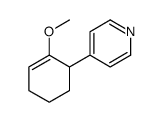 4-(2-methoxycyclohex-2-en-1-yl)pyridine结构式