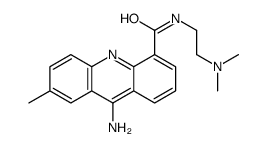 9-amino-N-[2-(dimethylamino)ethyl]-7-methylacridine-4-carboxamide Structure