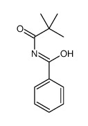 N-(2,2-dimethylpropanoyl)benzamide结构式