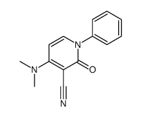 4-(dimethylamino)-2-oxo-1-phenylpyridine-3-carbonitrile Structure