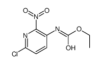 ethyl N-(6-chloro-2-nitropyridin-3-yl)carbamate结构式