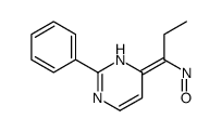 6-(1-nitrosopropylidene)-2-phenyl-1H-pyrimidine结构式