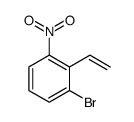 Benzene, 1-bromo-2-ethenyl-3-nitro Structure
