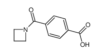 4-(azetidine-1-carbonyl)benzoic acid Structure